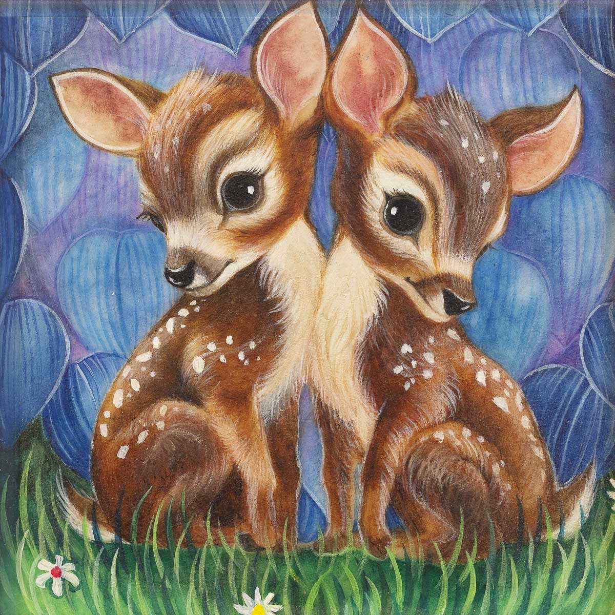 2026 - Woodland Fawns - Original