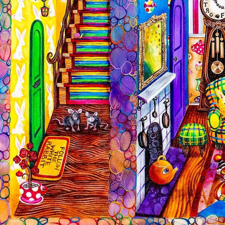 2015 - Alice in William Rabbit's House - Original