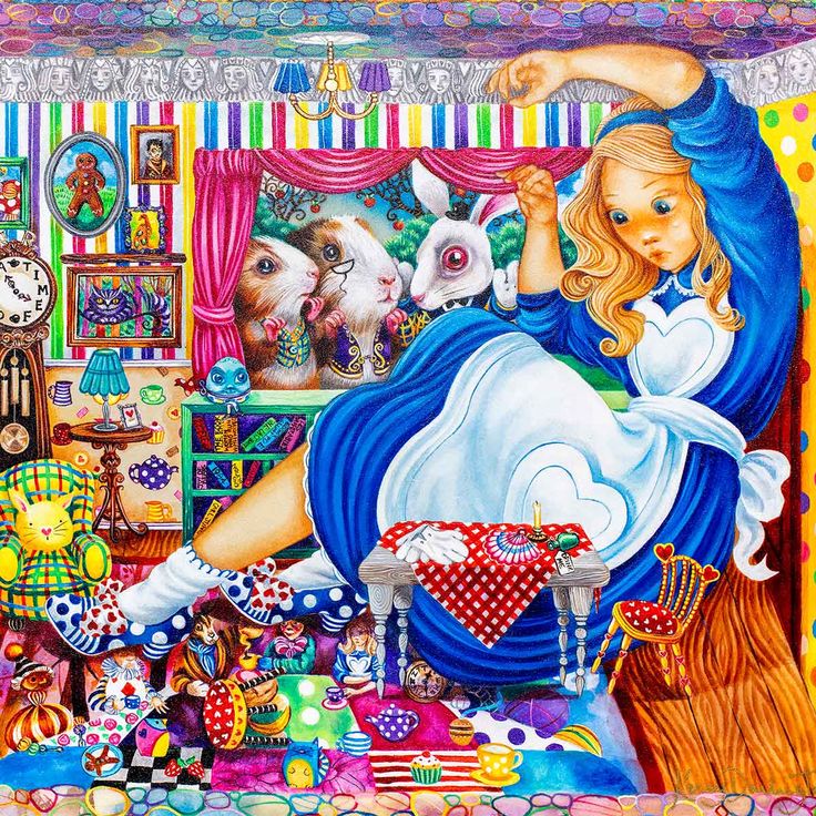 2015 - Alice in William Rabbit's House - Original
