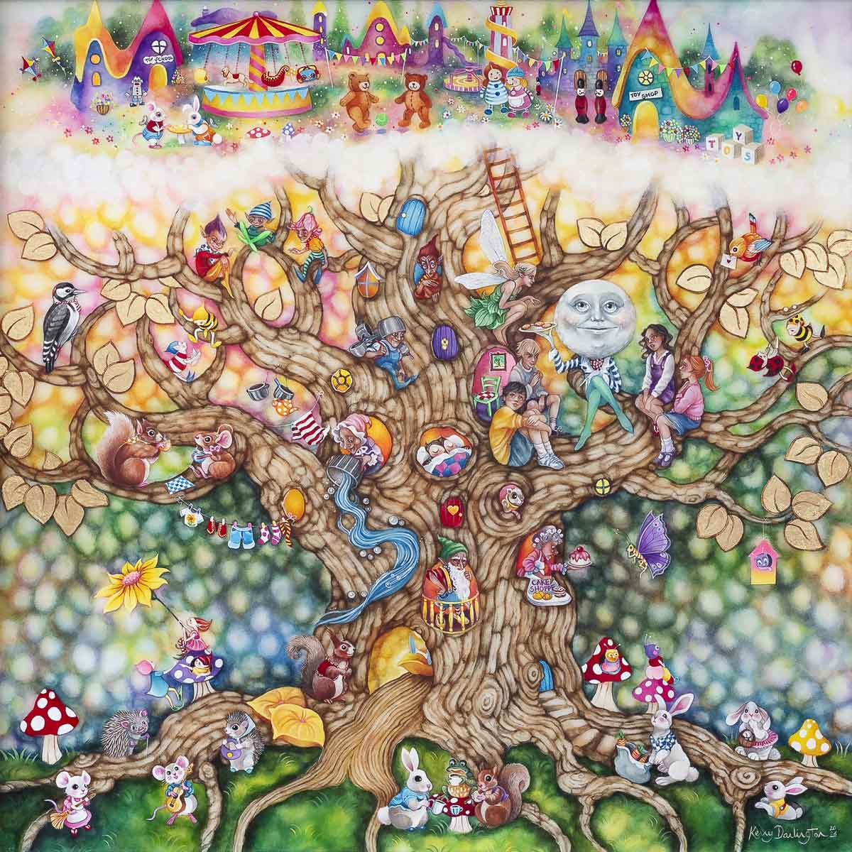 2026 - Deep in The Whispering Woods - Original