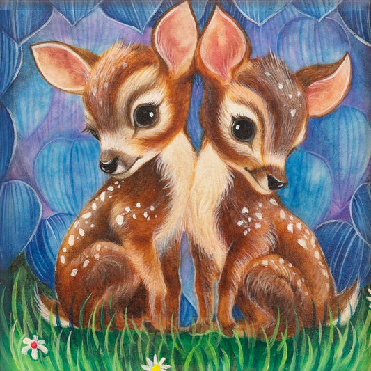 2026 - Woodland Fawns - Original